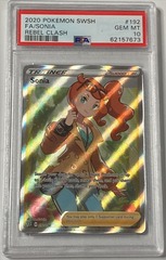 Sonia - 192/192 - Full Art Ultra Rare - PSA 10